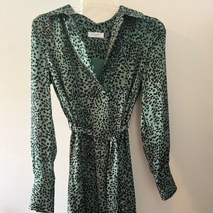 Equipment silk dress